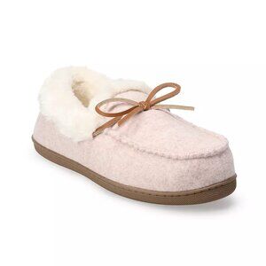 Sonoma SINTIA2 Women's Moccasin Slippers, Size: L (8/9), Pink